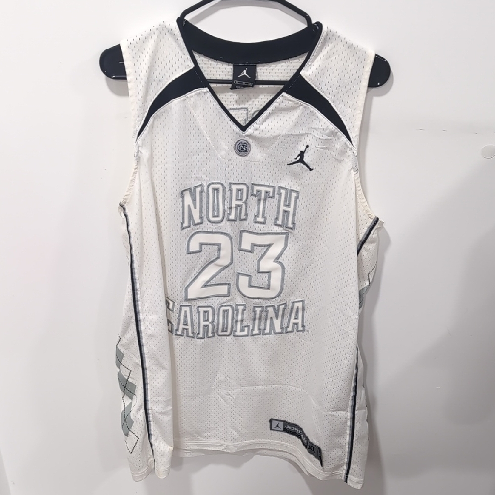 Vintage Michael Jordan White UNC Jersey Special Edition